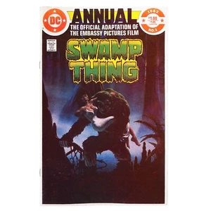 Swamp Thing Annual (DC 1982) # 1 Official Movie Adaptation - wes craven - Picture 1 of 2