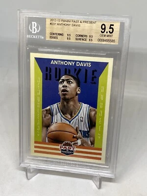 2012 Past & Present Anthony Davis ROOKIE QUAD ALL SUBS 9.5’s  BGS 9.5 RC - Image 1 of 4