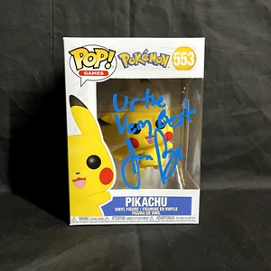 Signed Jason Paige Pikachu Funko Pop #553 w/ Exact Proof (Pokemon Autograph) - Picture 1 of 4