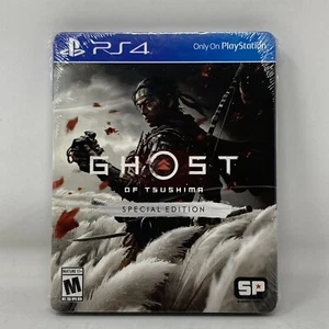 Ghost Of Tsushima: Special Edition Sony PlayStation 4 PS4 Steaalbook Sealed - Picture 1 of 6