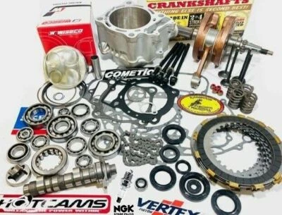 06+ TRX 450R 100mm Big Bore Stroker Completo Reconstrucción KPMI Válvulas Etapa 3 Kit de Leva Foto 1 de 4