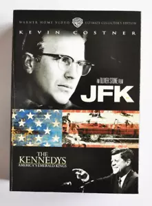 JFK Ultimate Collector's Edition Set DVD w/The Kennedy's America's Emerald Kings - Foto 1 di 4
