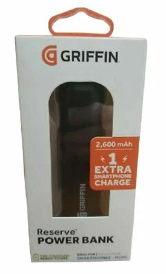 Griffin Reserve Power Bank 2600 mAh for Smartphone or Smartwatch New - Image 1 of 3
