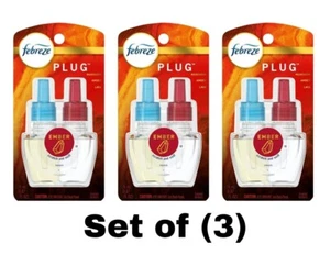 Febreze Plug-in Minen in EMBER - natürlich duftende Ölmine (3er-Pack) - Bild 1 von 2