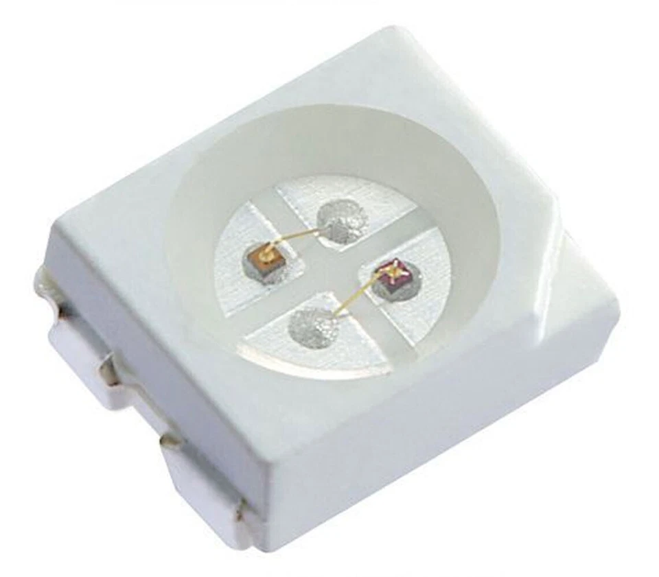 Pack of 10 LSE676 LED Uni-Color Red 633nm 4-Pin PLCC - Image 1 of 1