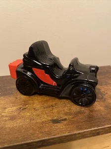 Vintage Avon Black/Red Electric Charger Car After Shave Decanter Bottle Old - Picture 1 of 6