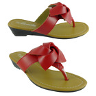 Baby-08 Womens Sandals Wedge Shoes Low Heels Flip Flops Thong Size 5,6,7,8,9,10
