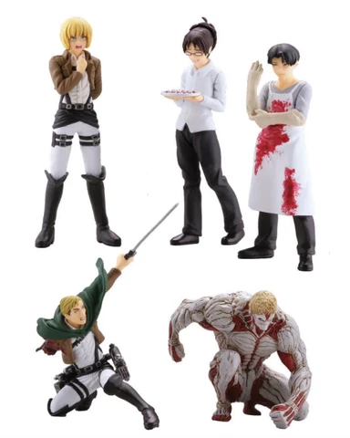 Attack On Titan Series 4 Capsule Toys Blind Mini Figure Cover