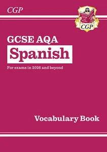 New GCSE Spanish AQA Vocabulary Book (For Exams from 2026) (CGP AQA GCSE Spanish - Picture 1 of 12