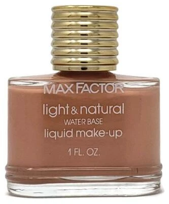 Maquillaje líquido a base de agua natural y ligero Max Factor (selecciona color) tamaño completo Foto 1 de 2