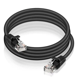 CAVO DI RETE ETHERNET LAN CAT 6 UTP 2 METRI CAVETTO INTERNET PLUG RJ45 SCHERMATO - Zdjęcie 1 z 14