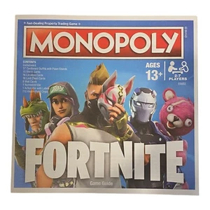 MONOPOLY Fortnite 2018 ☆ Replacement Instruction Booklet / Game Guide - Picture 1 of 2