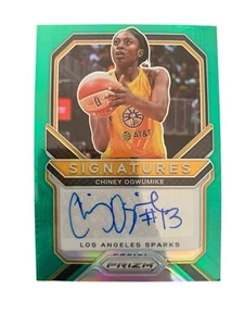 2021 WNBA Chiney Ogwumike Green signatures - Picture 1 of 7