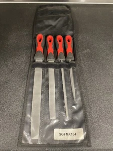 Snap On 4-teiliges gemischtes Feilenset mit Softgriff SGFMX104 - Bild 1 von 2