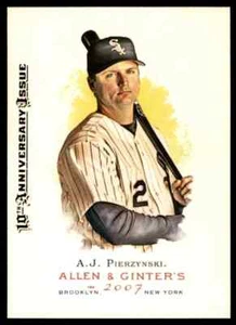 2007 Topps Allen & Ginter A.J Pierzynski Chicago White Sox #258 - Picture 1 of 2