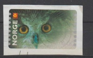 2002 NORWAY ATM 5 Newvision - Hubro Owl Used  - Picture 1 of 1