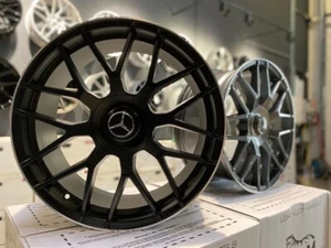 4 jantes neuves 18’ style Pack Sport AMG Mercedes classe A, B, C, CLA, GLA, GLC - Imagen 1 de 1