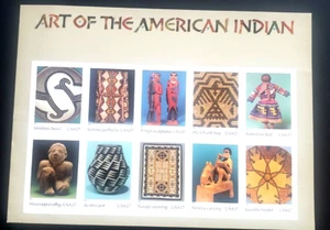 US #3873 Art of the American Indian pannello 10, come nuovo mai incernierato. - Foto 1 di 1