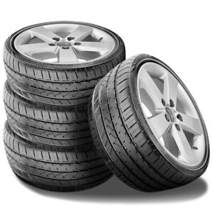 4 New Lionhart LH-FIVE 255/40ZR18 99W XL All Season Ultra High Performance Tires