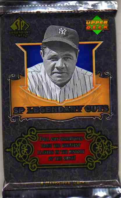 2007 SP Legendary Cuts Baseball Guaranteed (Cut Auto) Hot Pack - Image 1 of 1