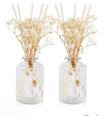 NEW IN BOX L’odeur Vill DIY Reed Diffuser Set 12.2 Fl oz x2 Clean Linen - Image 1 of 3