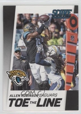 2016 Score Toe the Line Black Allen Robinson #11 - Image 1 of 2