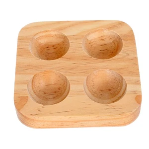 Holz Eierablage Kind Frisch Organizer Display Eierhalter Halter für Theke - Bild 1 von 12