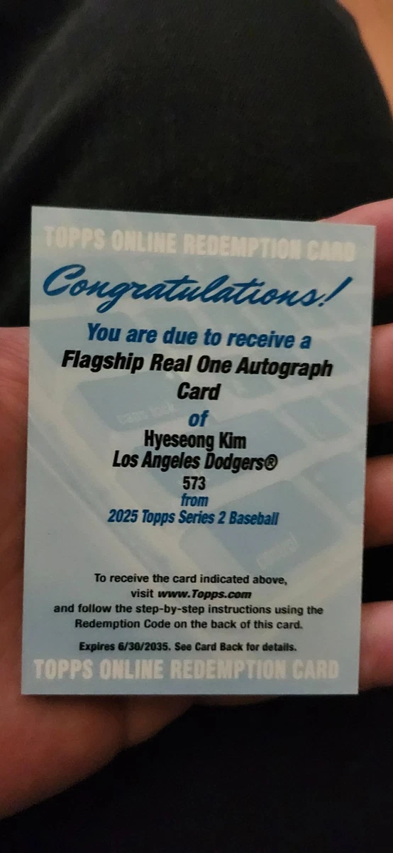 Baseball Card Auto Redemption for sale | eBay