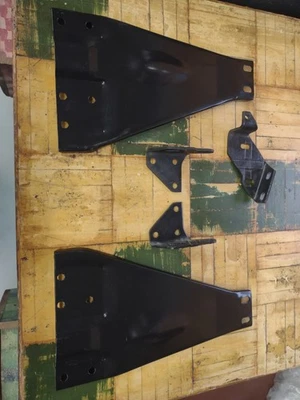 56/62 corvette convertible soft top mounting bracket set GM NICE! 57 58 59 60 61 - Image 1 of 3