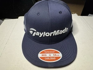 Taylor Made M1 TP5 Lite Golf Hat Cap Adult Black Strapback Logo OS - NEW NWT - Picture 1 of 6