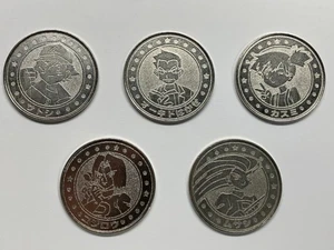 Pokemon Battle Coin Trainer Juego Completo Medalla Meiji Ash Misty Oak James Jessie - Imagen 1 de 22