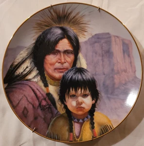 Plato Coleccionista Vintage The Cheyenne Nation de Gregory Perillo🗝️ - Imagen 1 de 4