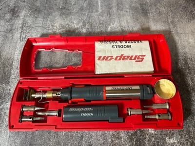 Snap on Tools YAS32A Butane Soldering Iron Kit with Case not working - Image 1 of 4