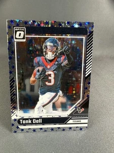 2023 Optic Tank Dell #245 Rated Rookie Card Blue Stars Prizm RC Texans Emoji - Bild 1 von 2