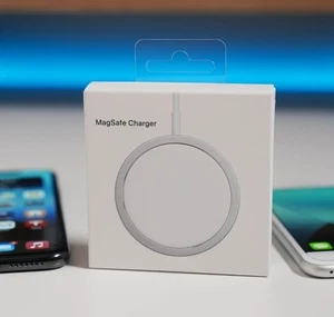 Magsafe Chargeur Magnétique Rapide Sans Fil pour iPhone 16 15 14 13 12 11 - Photo 1 sur 8