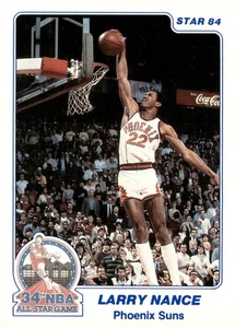 Star Slam Dunk Championship Larry Nance #7 1984 - Imagen 1 de 1