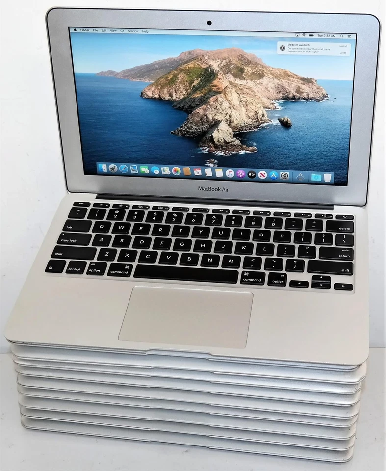 Lot of 9x APPLE MacBook Air 11" A1465 Intel Core i5 4th Gen 4GB 256GB 2014 L@@K - Image 1 of 4