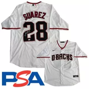 Eugenio Suarez Signed Jersey PSA/DNA Arizona Diamondbacks D-Backs Autographed - Picture 1 of 4