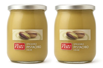 Pisti Pistachio Cream 21.2oz (2 Jars) – Rich & Smooth + Free Shipping! - Изображение 1 из 4