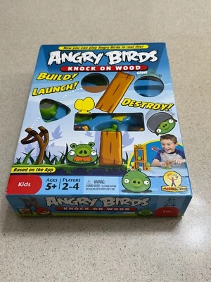 Angry Birds Knock On Wood- Mattel Games - W2793 - Board Game  - Image 1 of 4