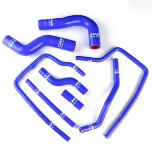 Blue For 96-00 Subaru Impreza WRX STI GC8 GF8 EJ20 Silicone Radiator Hose Kit - Bild 1 von 10