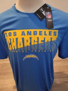 New Men's XL New Era NFL Los Angeles Chargers Combine Training Dri-Fit Shirt - Picture 1 of 6