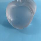 Silvestri The Big Apple New York City Skyline Solid Glass Paperweight 4" Tall