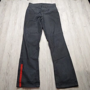 Black McDonald’s Work Pants Straight Leg Size 72 Women’s Uniform Trousers - Picture 1 of 6