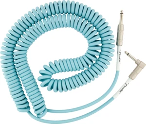 Fender Cavo Spiralato Strumenti Dritto - Angolo 6,3 mm 9 Metri Blue 6.3 Original - Imagen 1 de 6