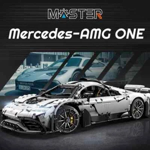 CaDA C61503 1:8 Mercedes-AMG ONE  building blocks Pieces 3295 ABS toy gifts - Picture 1 of 7