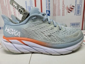 Hoka One One Clifton 8 Running Shoes Blue Fog 1119394-BFPA Women's Size US 8 B - Picture 1 of 12