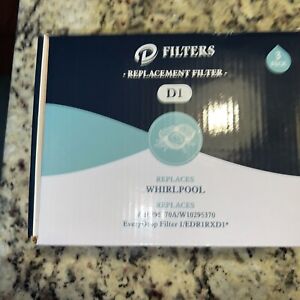 3 Replacement Filters Coach CF3 D1 Refrigerator Whirlpool brand new