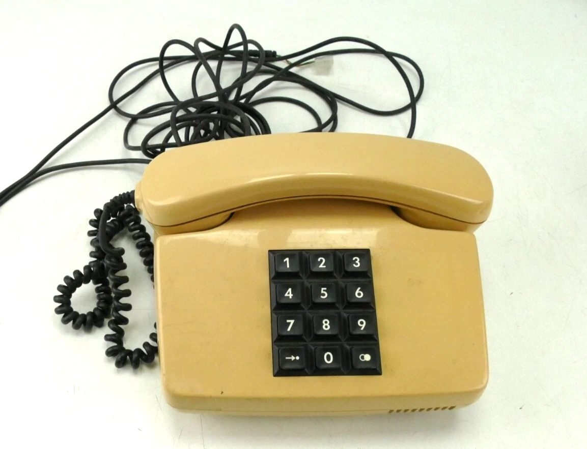 Vintage Retro Antike Telefon Festnetztelefon Home D Produktbild-Vorschau 4