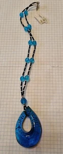 Italian necklace, Murano glass - Picture 1 of 11